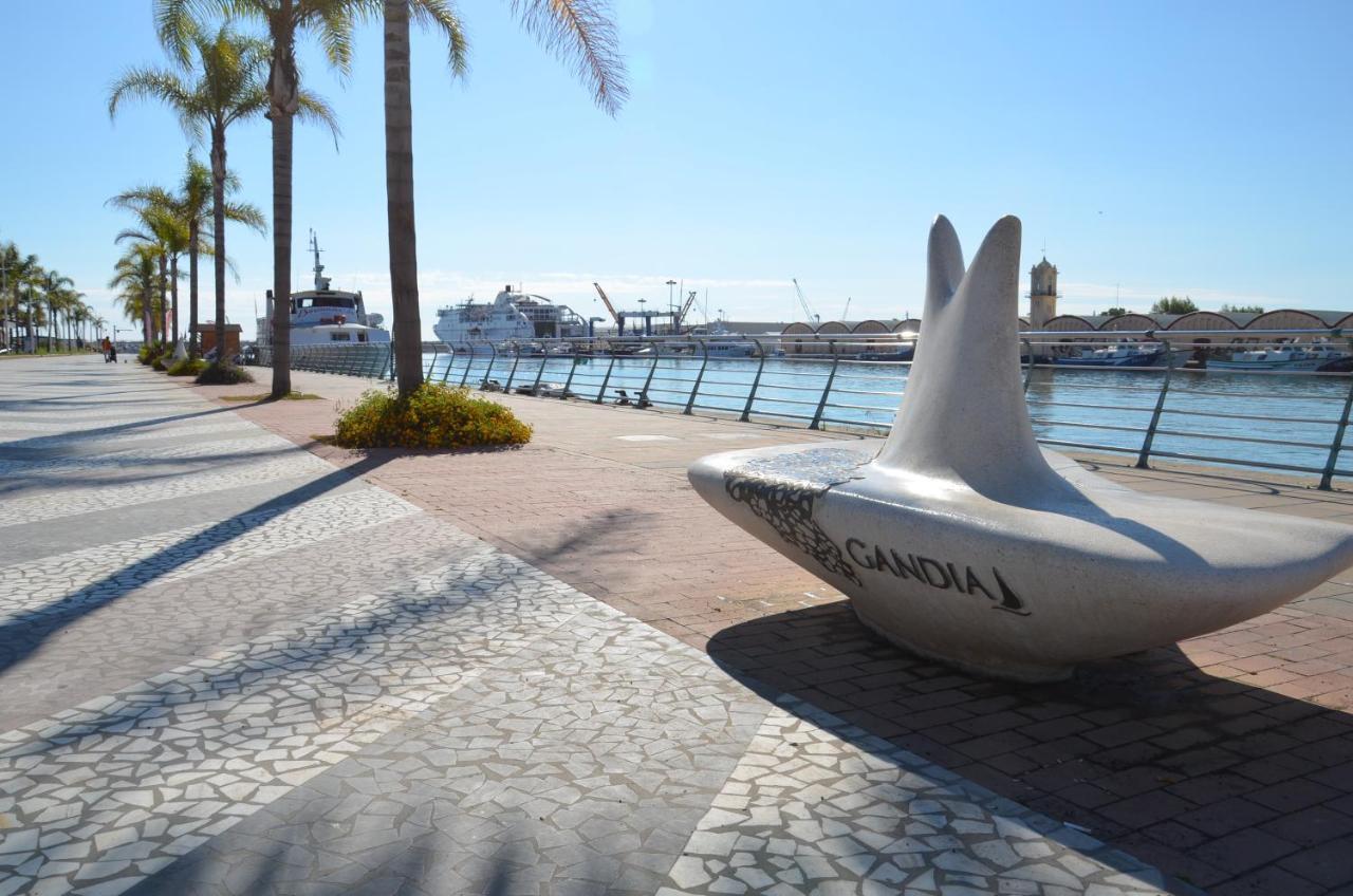Apartamento Playa & Port Gandia Solo Familias Exterior foto